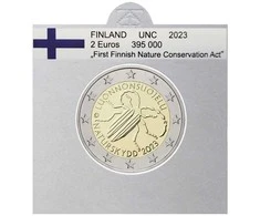 Vėliavėlės-lipdukai 2 eurų monetoms holderiuose 2023 (Juoda)