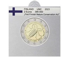 Vėliavėlės-lipdukai 2 eurų monetoms holderiuose 2023 (Juoda)
