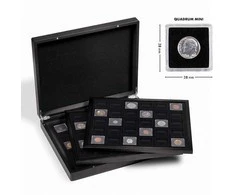 Volterra Trio dėžutė Quadrum Mini kapsulėms (Vokietija) (Ruda)