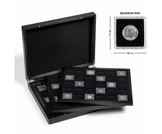 Volterra Trio dėžutė Quadrum Mini kapsulėms (Vokietija) (Ruda)