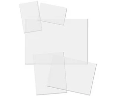 XL filatelinės kišenės (Skaidrios) (265 x 115 mm)