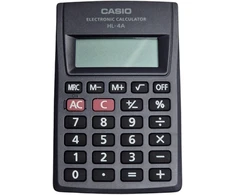 Kišeninis skaičiuotuvas CASIO HL-4A, 56 x 87 x 8.6 mm