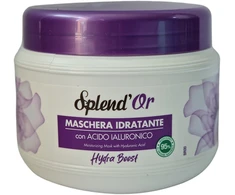 Drėkinamoji plaukų kaukė Splend'Or Hydra Boost, 500ml.