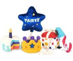 Play Pliušinių žaislų kolekcija šunims „Party Time Mini“