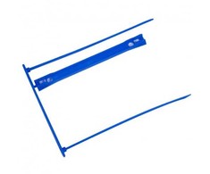 Archyvavimo įsegėlė Forpus, plastikinė, mėlyna (100) 0824-007