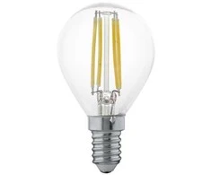 Bona Electrica Led lemputė su gijomis E14 G45 4W WW