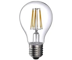 Bona electrica Led lemputė su gijomis E27 A60 8W WW