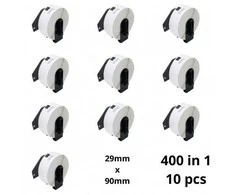 Brother DK-11201 DK11201 29mm x 90mm Thermal Paper Labels Dore manufacturer, 10 pcs