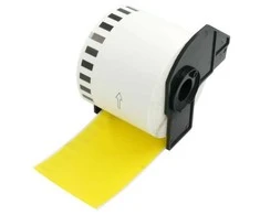 Brother DK-22205 DK22205 Geltona 62mm x 30480mm Thermal Paper Labels Dore manufacturer