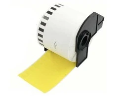 Brother DK-22205 DK22205 Geltona 62mm x 30480mm Thermal Paper Labels Dore manufacturer
