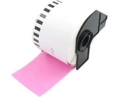 Brother DK-22205 DK22205 Rožinė 62mm x 30480mm Thermal Paper Labels Dore manufacturer