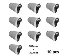 Brother DK-22246 DK22246 103mm x 30480mm Thermal Paper Labels Dore manufacturer, 10 pcs