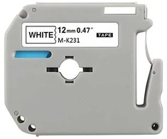 Brother M-K231 MK231 etikečių juosta kasetė Dore analoginė