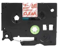 Brother TZe-132 TZe132 etikečių juosta kasetė Dore analoginė