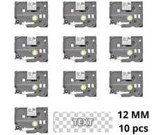 Brother TZe-135 TZe135 etikečių juosta kasetė Dore analoginė set 10 vienetų