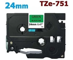 Brother TZe-751 TZe751 etikečių juosta kasetė Dore analoginė