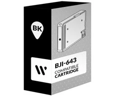 Canon BJI-643 BJI643 BK rašalinė kasetė G&amp;G suderinama