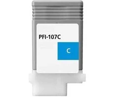 G&amp;G kompatybilny ink / tusz su PFI107C, NC-00107C, 6706B001, cyan, 130ml