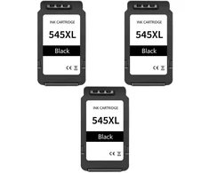 Dore Canon PG-545XL PG545XL BK rašalinė kasetė Dofe atnaujintas komplektas 3 vnt