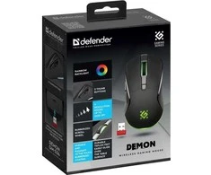 Belaidė pelė DEFENDER DEMON GM-534 RF 3200DPI 6P