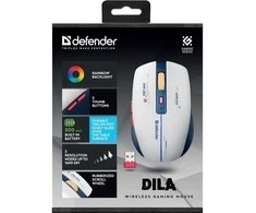 Belaidė pelė DEFENDER DILA MM-282 RF 1800dpi 6P