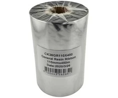 Dofe Resin 110mm x 450m Thermal Transfer Ribbon 25mm core