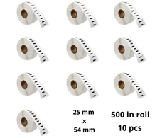 Dymo 11352 S0722520 etiketės ritinys Dore analoginė komplektas 10 vienetų