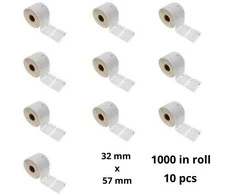 Dymo 11354 S0722540 etiketės ritinys Dore analoginė komplektas 10 vienetų