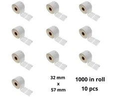 Dymo 11354 S0722540 etiketės ritinys Dore analoginė komplektas 10 vienetų