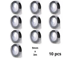 Dymo S0898130 etiketės ritinys JetWorld analoginė komplektas 10 vienetų