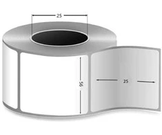 EPSON 56mm x 25mm Raudona Thermal Label Core 25mm 1000 Labels Removable Dore Manufacturer