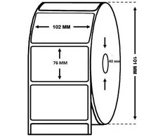 EPSON C33S045540 High Gloss Label Roll 102mm x 76mm - 415 Labels Dore Manufacturer
