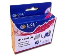 Epson T0347 C13T03474010 LBK rašalinė kasetė G&amp;G suderinama