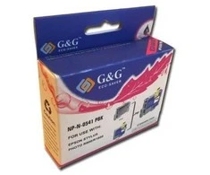 Epson T0541 C13T05414010 PBK rašalinė kasetė G&amp;G suderinama