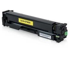 HP 201A CF402A Canon CRG045Y toneris Dore suderinamas