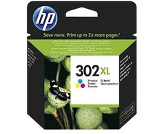Hewlett Packard (HP) HP 302XL Tri-Colour (F6U67AE) Rašalinė kasetė, CMY