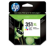 HP 351XL 3 rašalo kasetė, 580 puslapių