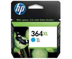 Rašalo kasetė HP 364XL, žydra