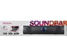 Namų kino sistema Garsiakalbis - Defender Z11 6 W USB LED Juodas