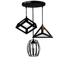 Pakabinamas šviestuvas Bona Electrica Vidinė lempa LUX 115, LED, Balta