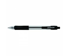Stanger Tušinukas 1.0 Softgrip retractable, juodas, 1 vnt. 18000300039