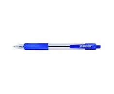 Stanger Tušinukas 1.0 Softgrip retractable, mėlynas, 1vnt. 18000300038