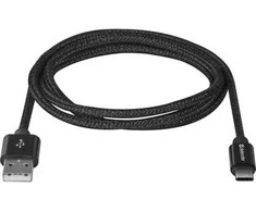 Defender USB AM-TYPE C 1,0m 2.1A Juodas