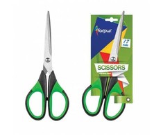 Žirklės Forpus, 17cm, gumuotos