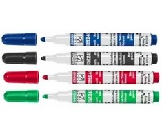 Žymeklis baltai lentai Stanger BM240, 1-3 mm, apvali galvutė, raudonas 1 vnt.