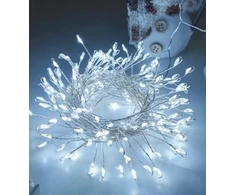 1000 LED, 30 m šaltai balta LED girlianda