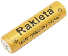 18650 ličio jonų akumuliatorius mAh 3.7V
