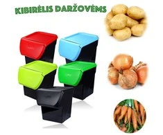3-jų kibirėlių rinkinys daržovėms