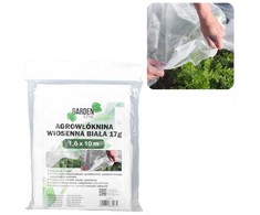 Agroplėvelė 1,6 x 10 m pavasarinė balta 17 g/m²