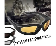 Akiniai aktyviam laisvalaikiui - Juoda